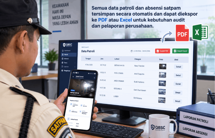 Laporan Patroli Otomatis dan Terpusat QBSC